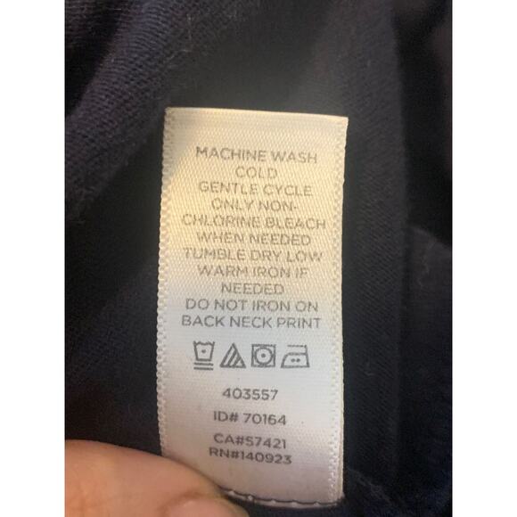 Loft black long sleeves boho tunic top size XS - Picture 3 of 7